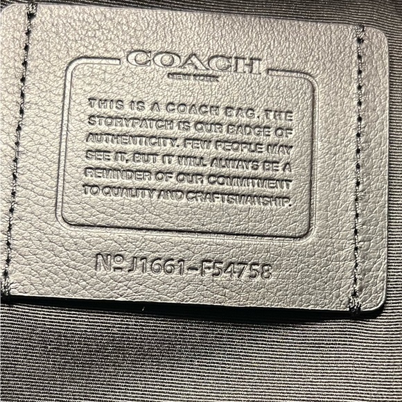 Coach large tote black - Picture 7 of 11